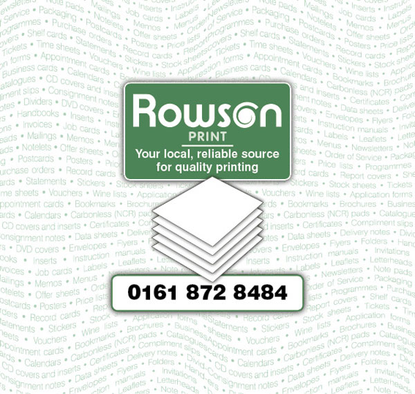 Rowson Print - your local reliable source for quality printing